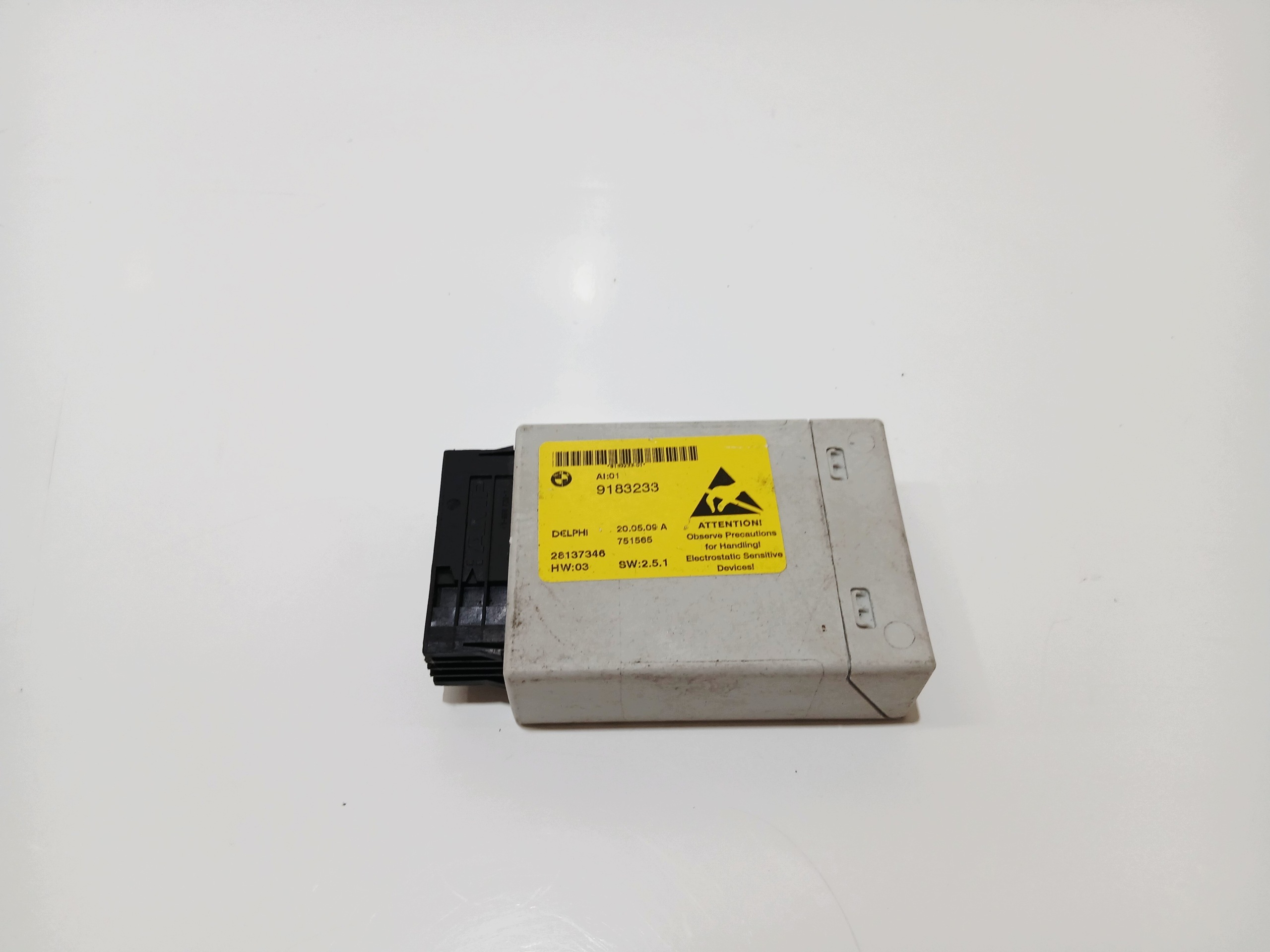 modulo Centralina consolle medio BMW E60 E61 LCI 9183233