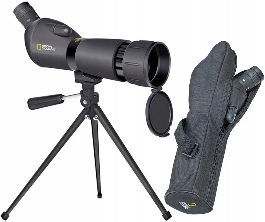 Luneta National Geographic 20-60x szkło BK-7 porro solidna Bresser Germany