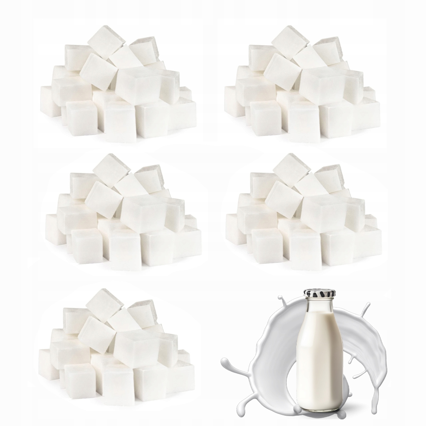 Baza Mydlana Premium Glicerynowa Goats Milk 5kg