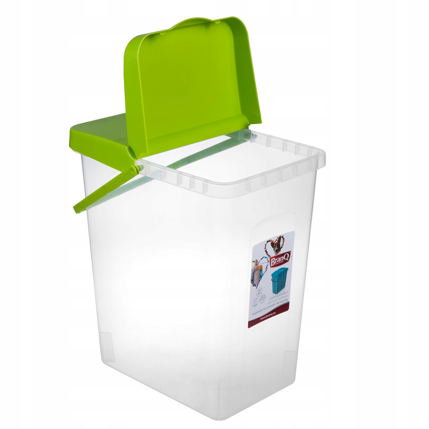 BRANQ - Pojemnik na proszek do prania - Pudełko na karmę dla zwierząt 10 L Kod producenta 1311