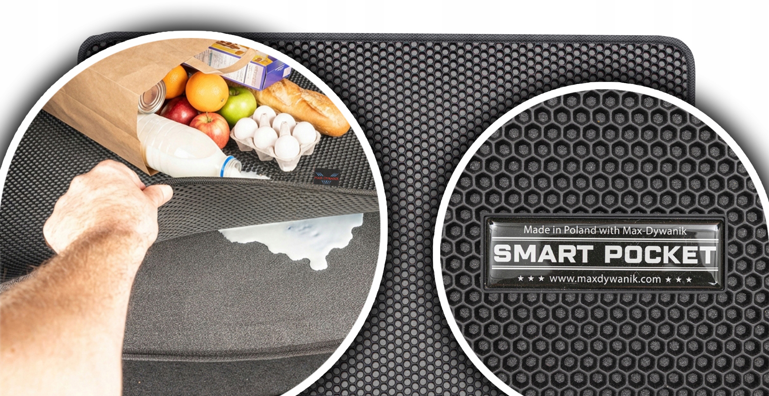 Fiat Punto I Hatchback 1993-1999 Vložka do zavazadlového prostoru Eva Smart Pocket