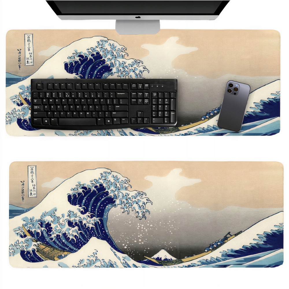 

Wielka Fala Podkładka Pod Mysz Duża XXL 90x40