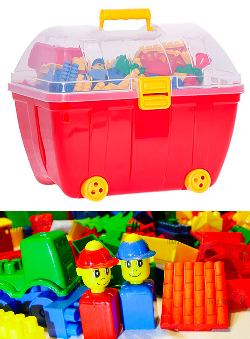 

Duże Klocki Hemar K2 180 el Kuferek 2+