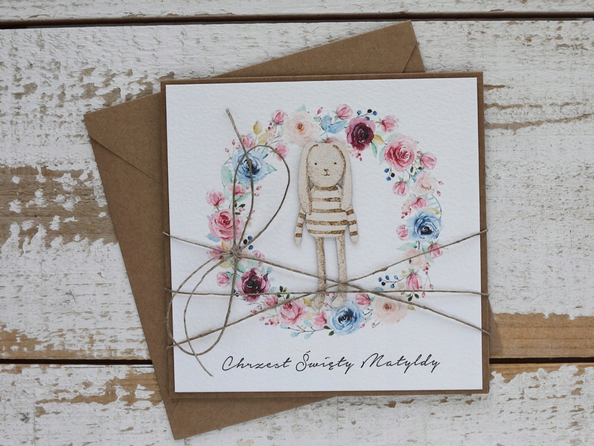 Originální přání s personalizací na křtiny pro holčičku i chlapečka p