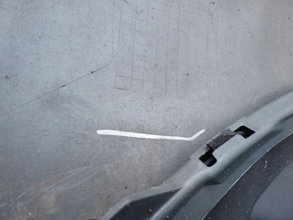 SKODA SCALA 657 19- without PDC bumper rear