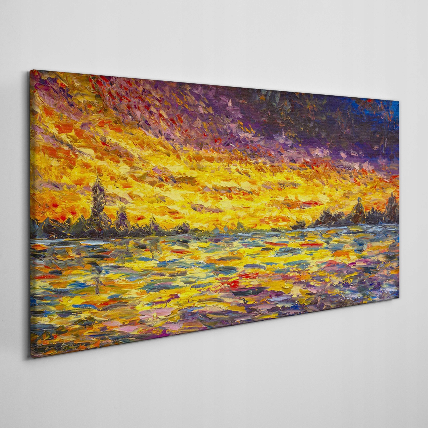 

Foto-obraz na ramie płótno Zachód słońca 140x70 cm