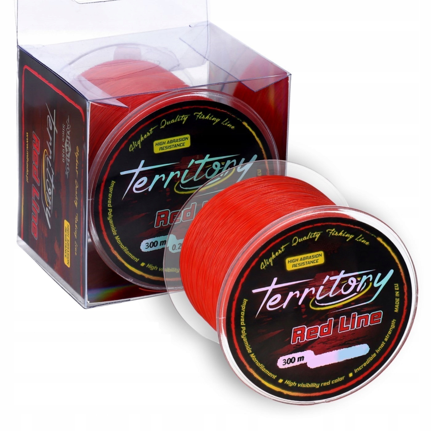 Żyłka Territory Red 0.26mm/8.50kg/300m