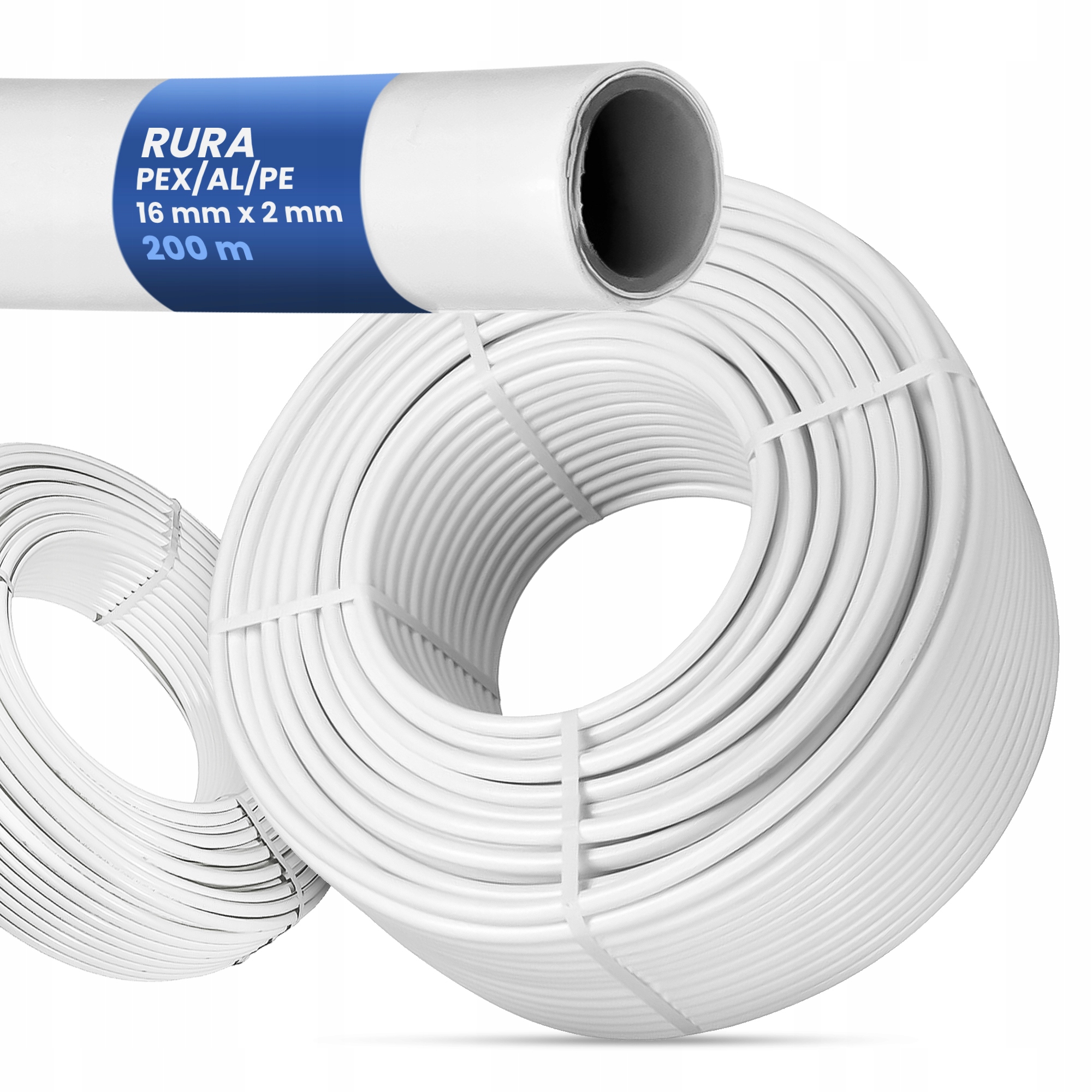 

Rura Pex/al/pe Podłogówki Wielowarstwowa 16mm 200m