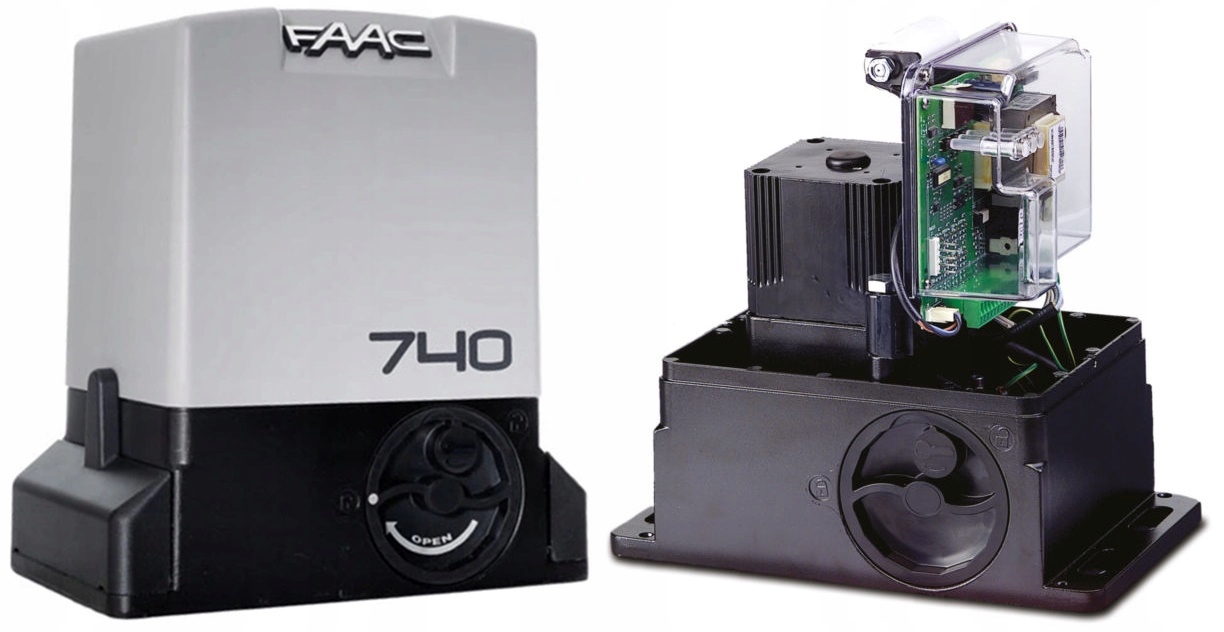 Motor – centrála – puzdro Faac 740 Delta 2