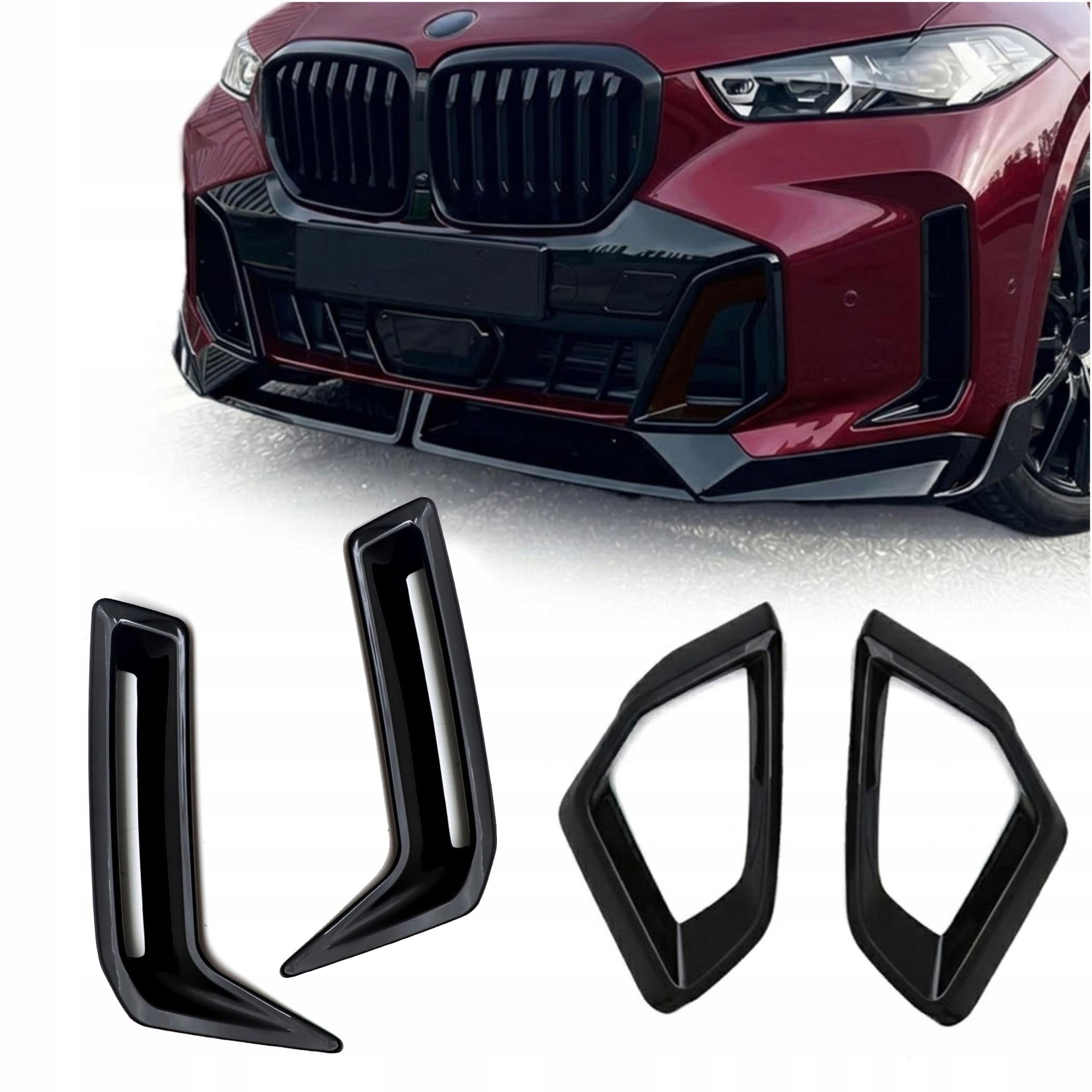 Mřížky Blatníku Přívody Vzduchu Bmw X5 G05 2019- Komplet