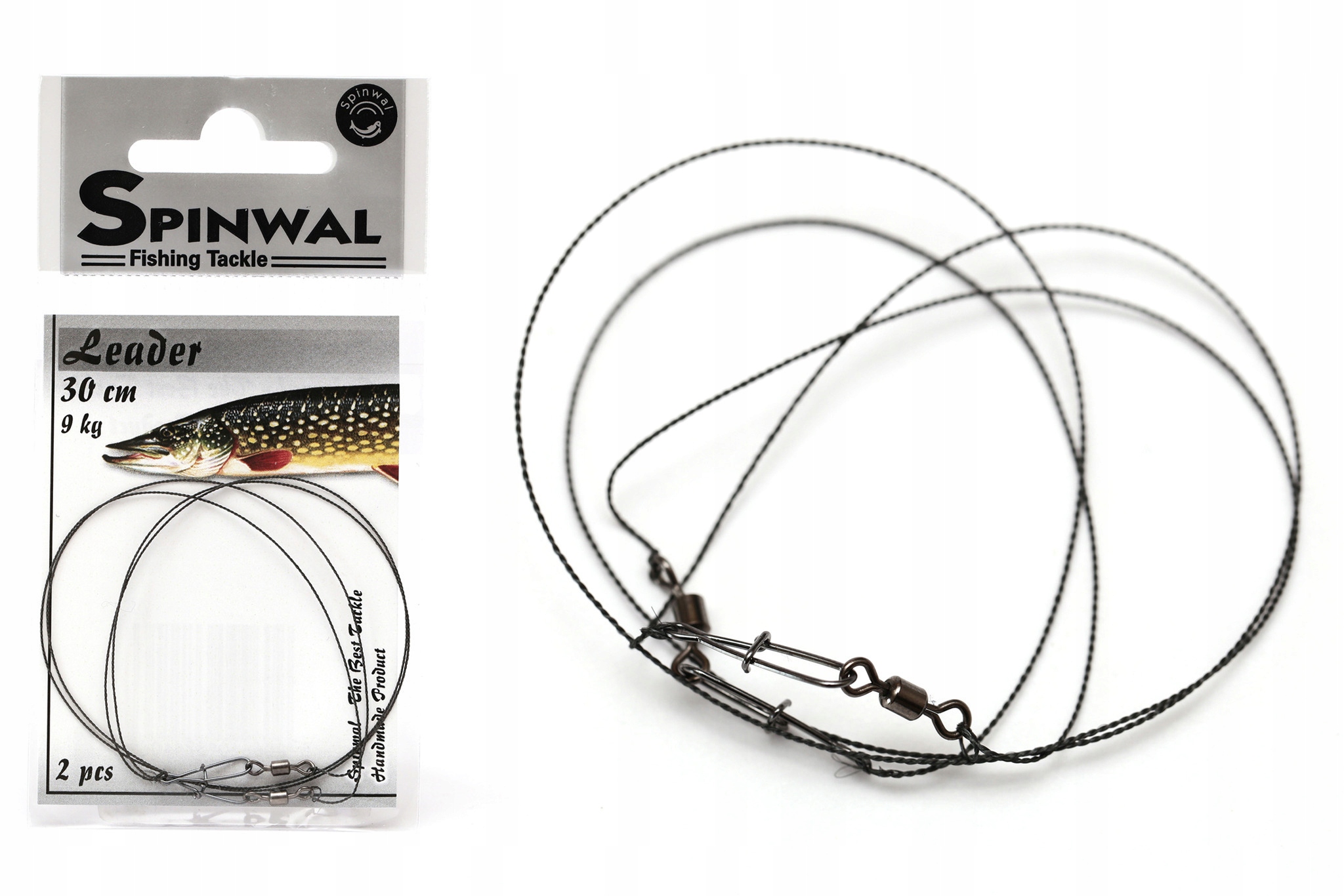 

2x Przypon Wolframowy Spinwal 30cm/9kg