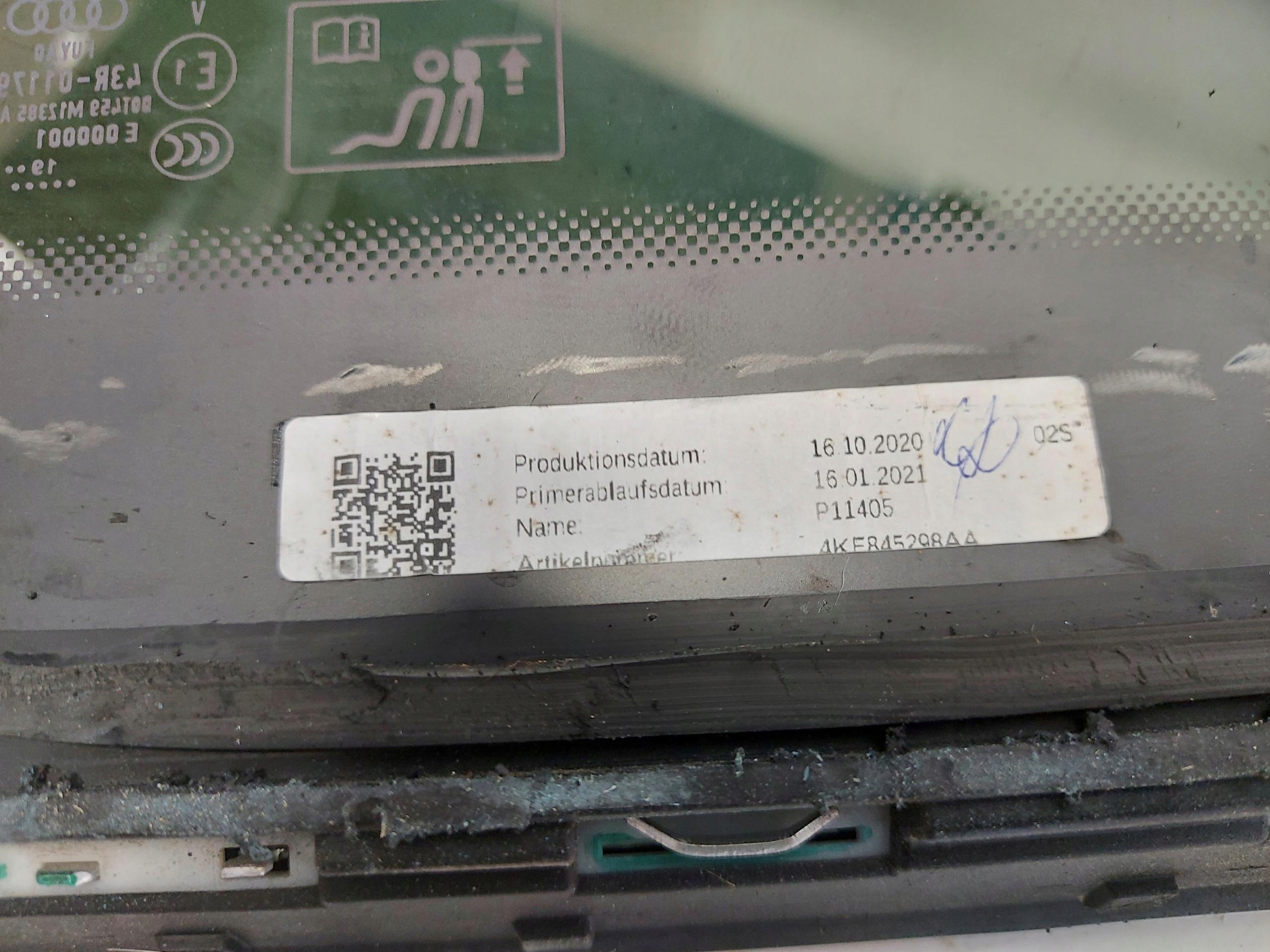 Audi Q8 E-TRON SUV 4KE window window right rear part rear SUV 4ke845298aa