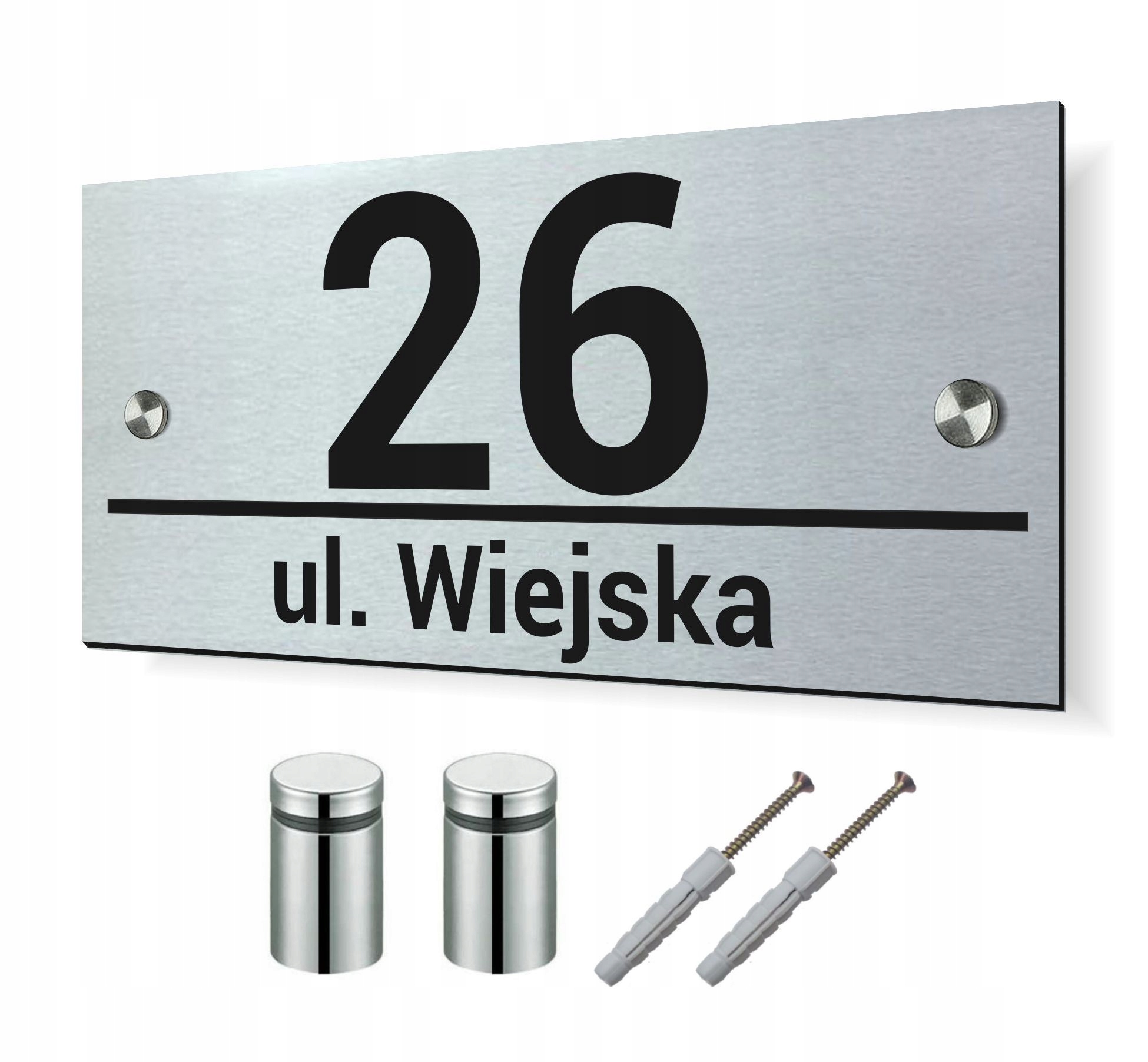 

Numer Domu Tabliczka Adresowa na Dom Aluminium D