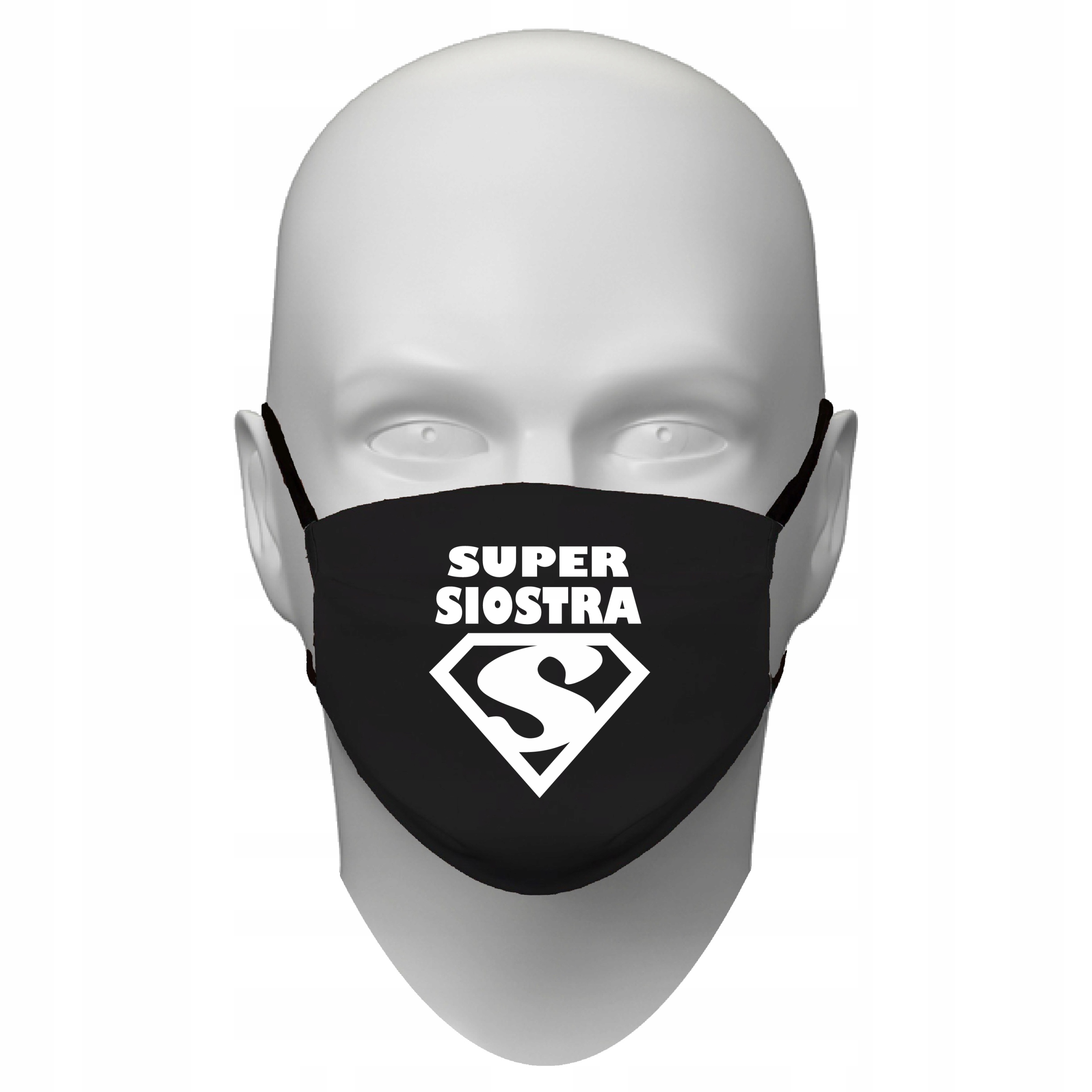 

Maseczka Bawełniana Super Siostra Dla Siostry Hit