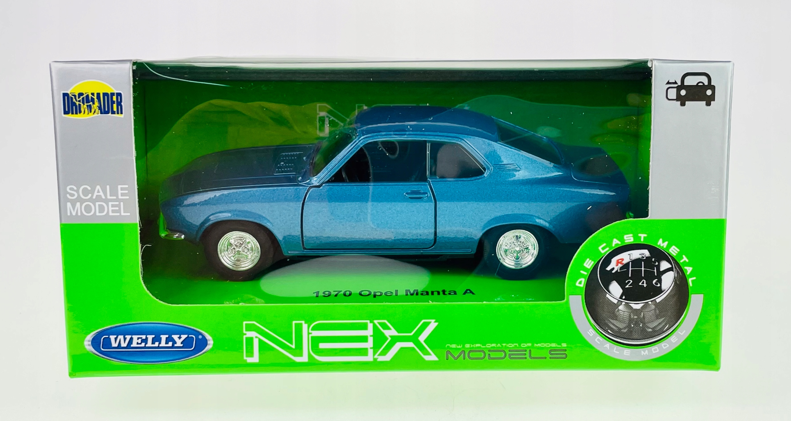 WELLY 1970 OPEL MANTA A 1:34 NOWY METALOWY MODEL Model OPEL MANTA