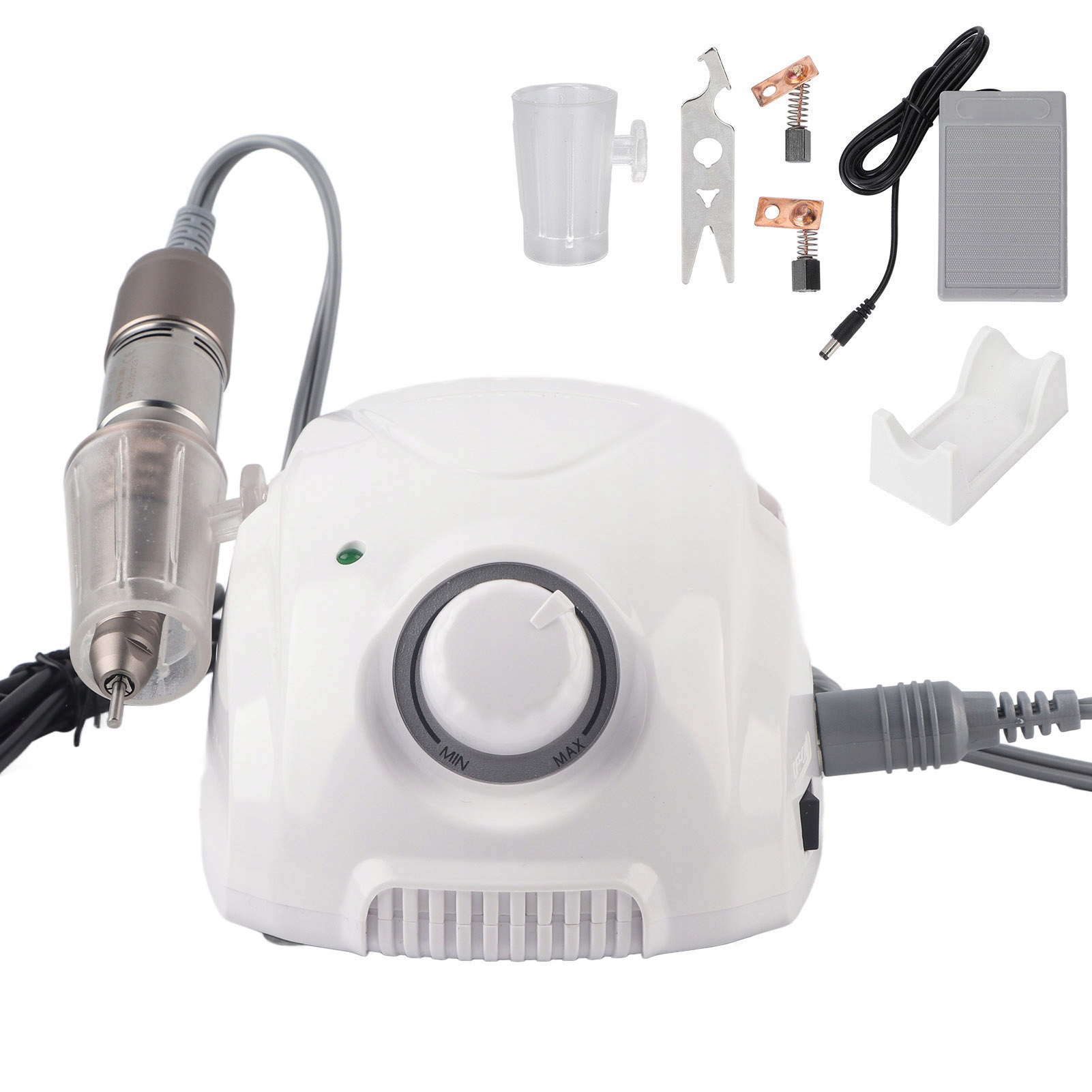 Frezarka Do Paznokci Profesjonalna Z Włącznikiem Nożnym 35000 Obr/min 65W