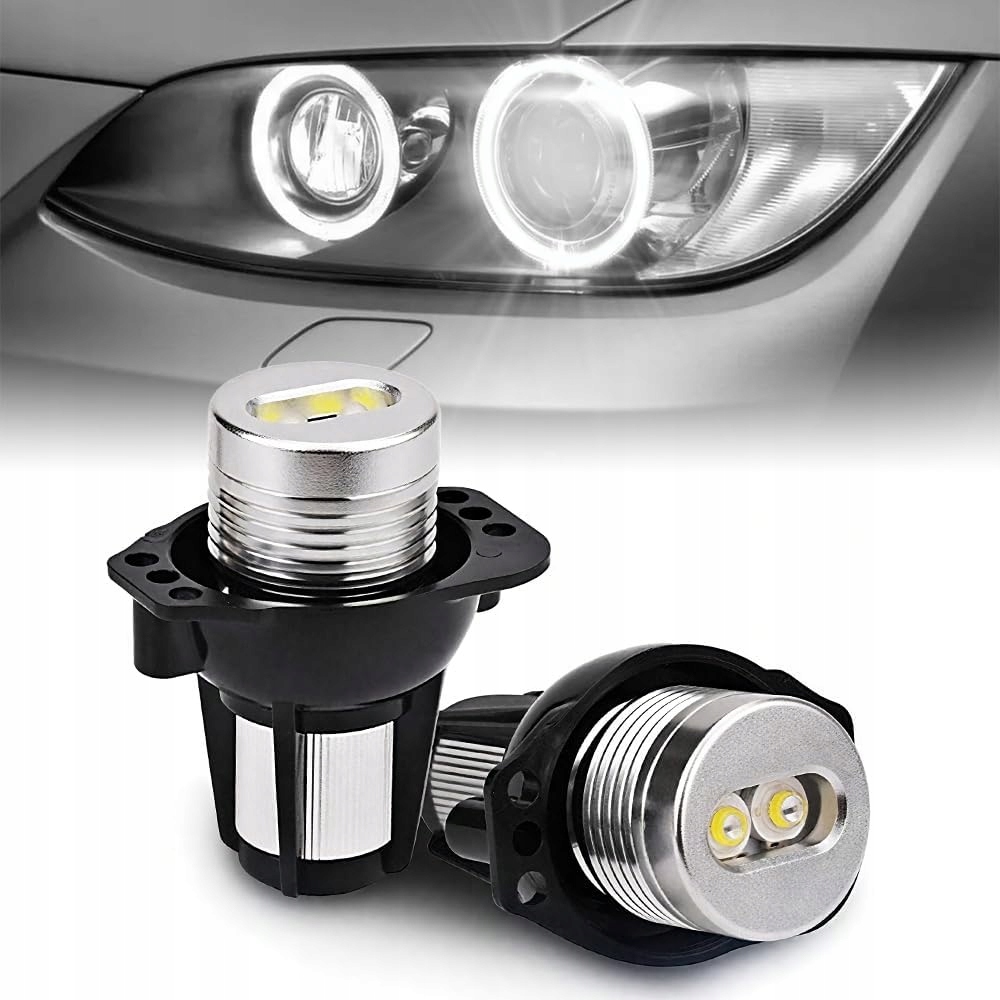 Zestaw 2x Żarówek Led Markery Ringi Bmw E90 E91 Mocne 12W 2SZT Angel
