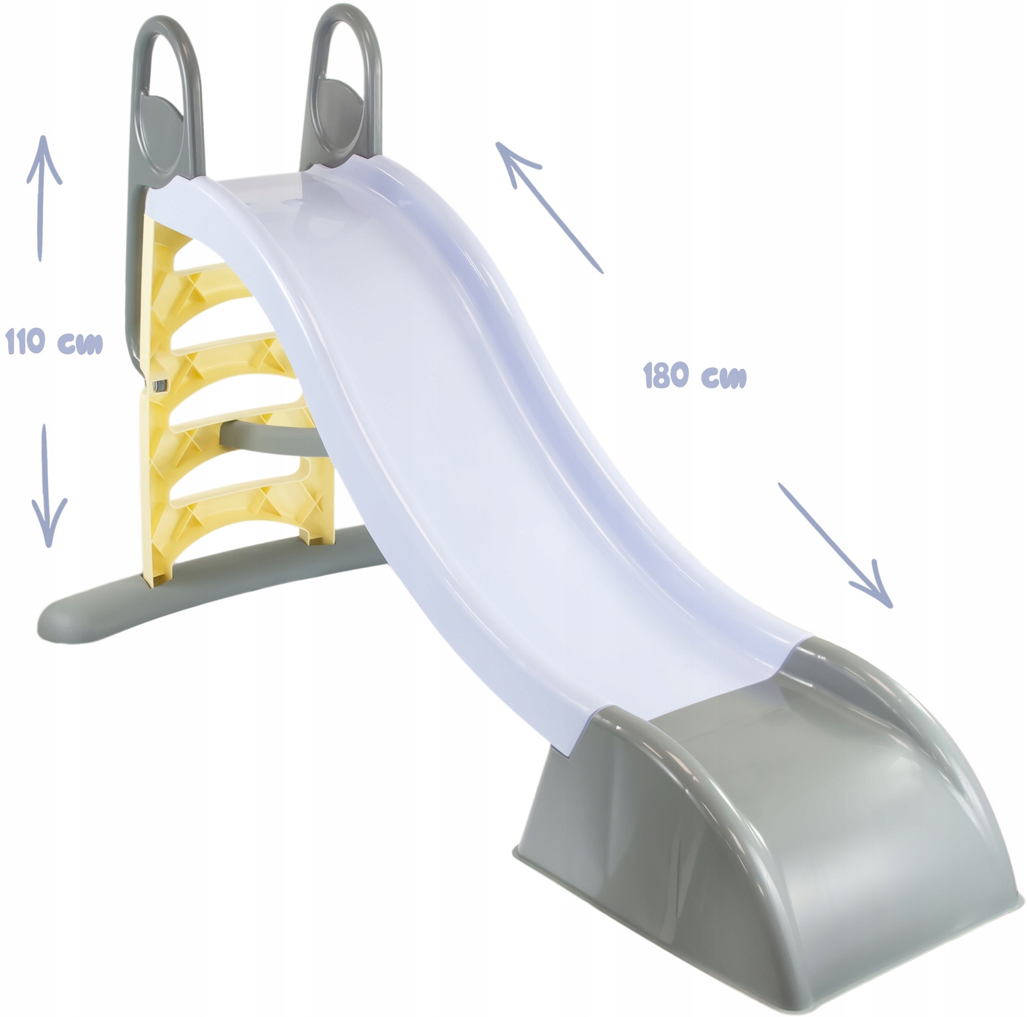 ZJEŻDŻALNIA OGRODOWA DLA DZIECI z natryskiem ŚLIZG 180cm PASTELOWA Mochtoys Wiek dziecka 12 m +
