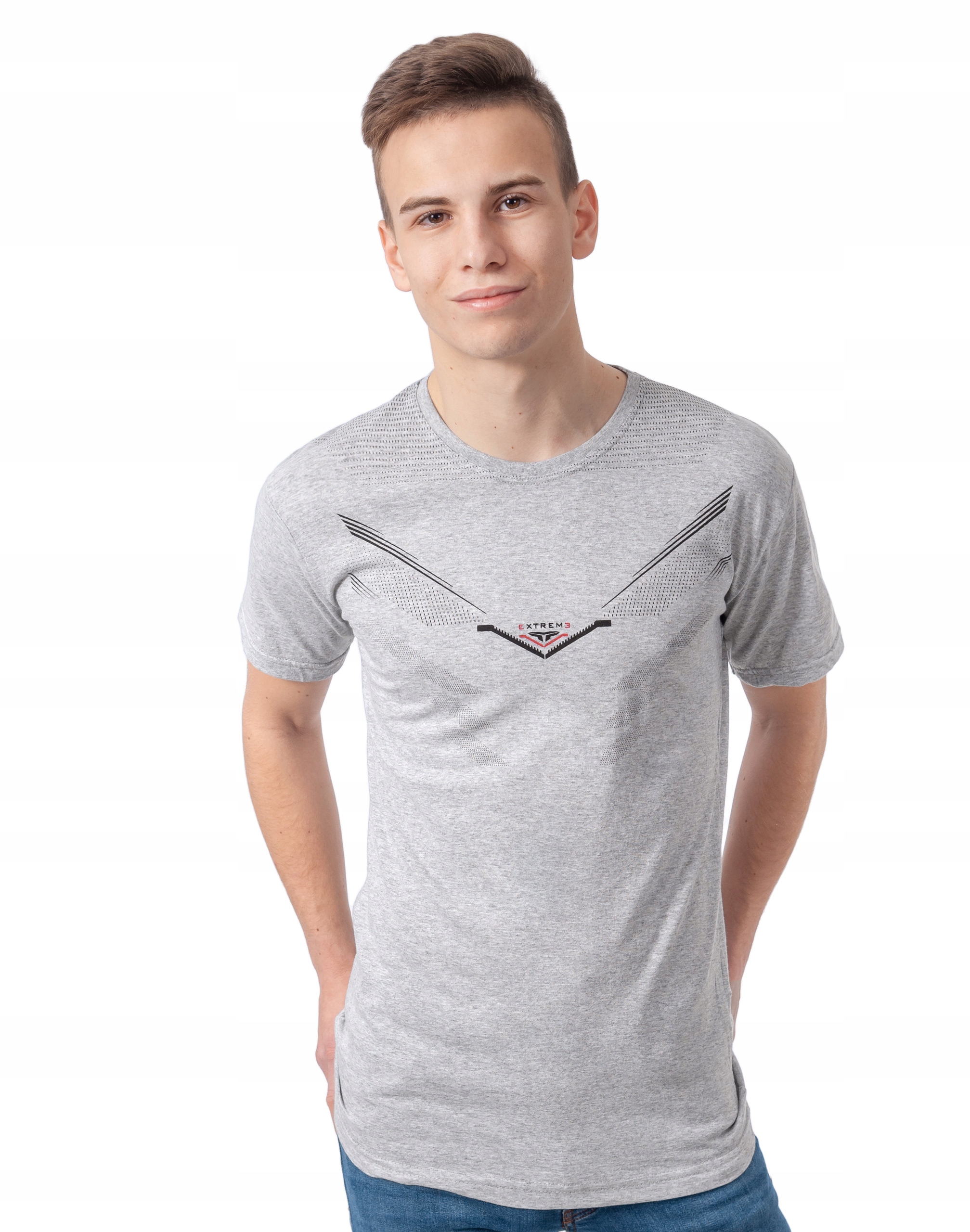 

Koszulka Podkoszulek Tshirt Męski Shirt KM15-7 r L