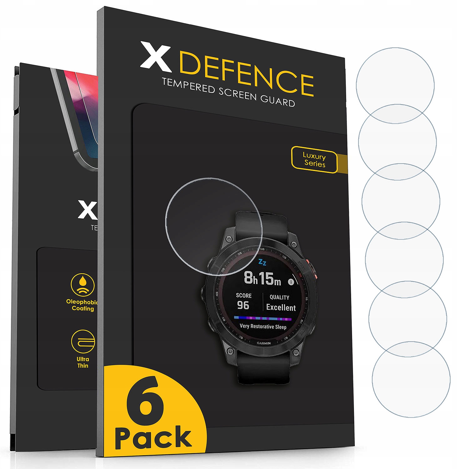 

6SZT Szkło Hybrydowe Do Garmin Fenix 7 Solar