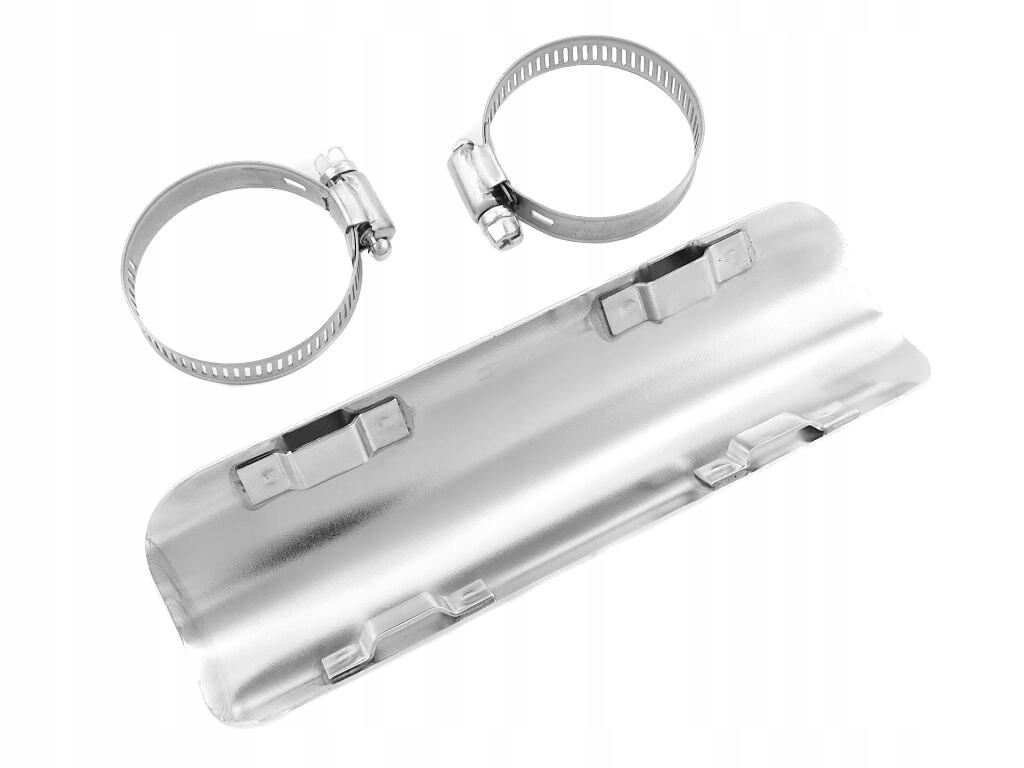 OTR-006 - МЕТАЛЛИЧЕСКАЯ КРЫШКА ГЛУШИТЕЛЯ ВЫХЛОПНОЙ ТРУБЫ ХРОМ 18 СМ