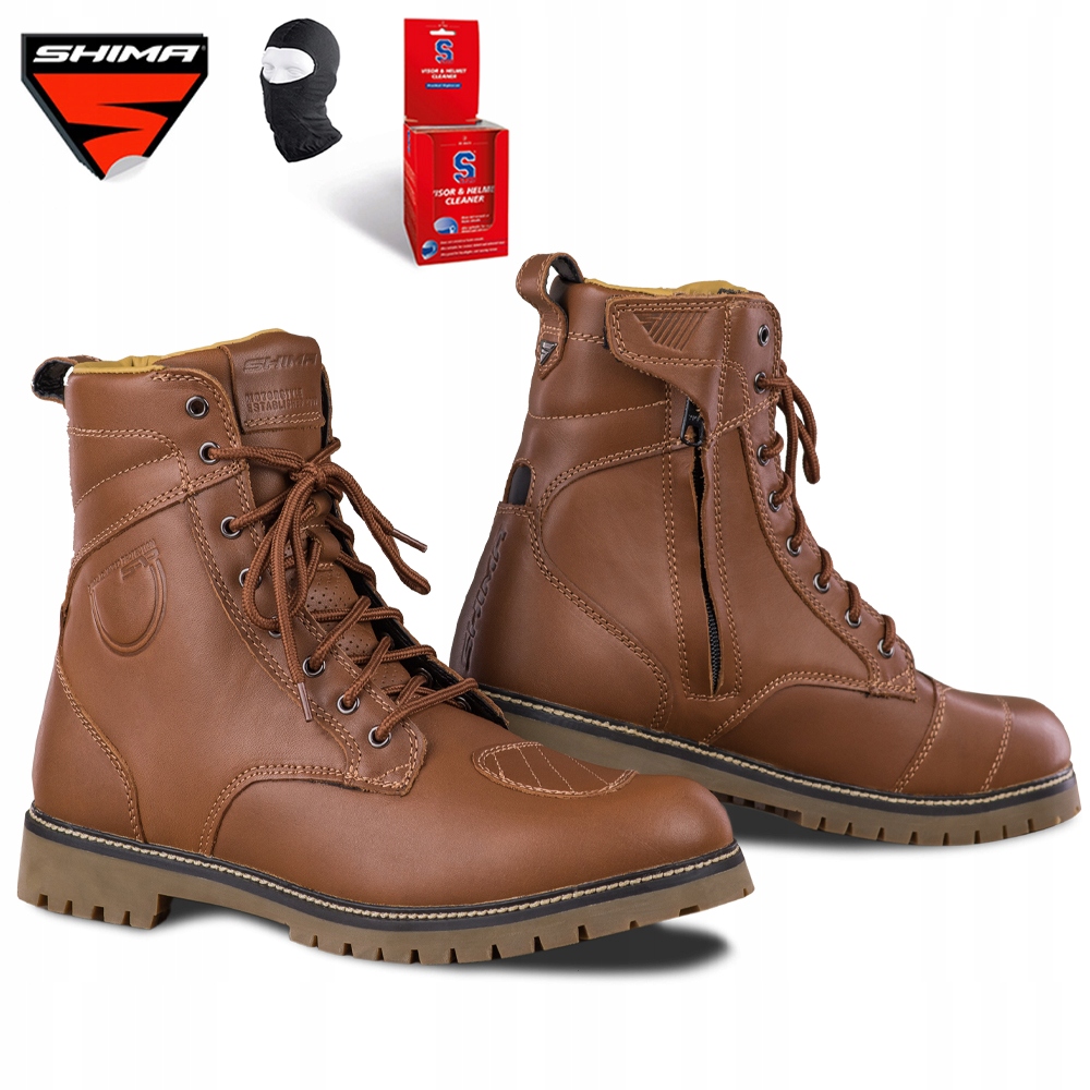 Pánske Motocyklové Topánky Shima Thomson Klasické Štýlové Darčeky