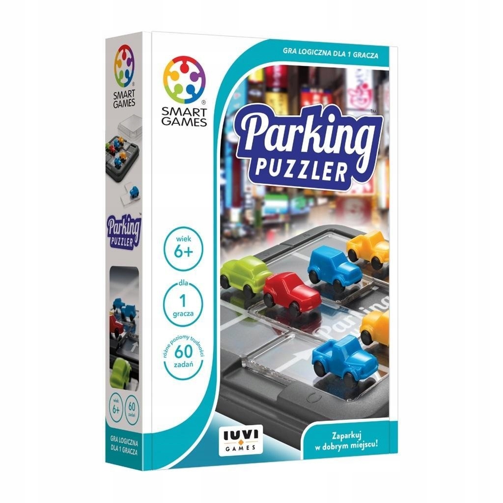 Gra logiczna dla jednego gracza Smart Games Parking Puzzler (pl)