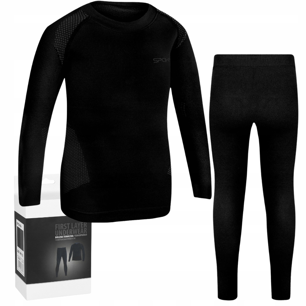 Oblečení Termoaktivní zimní lyžařské spodní prádlo pro děti Spokey