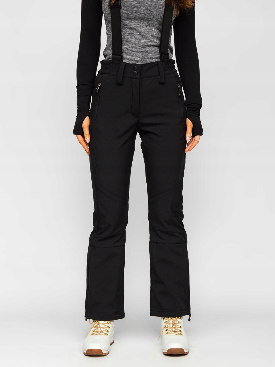 Dámské Trekové Kalhoty Černé W702 Denley_xl