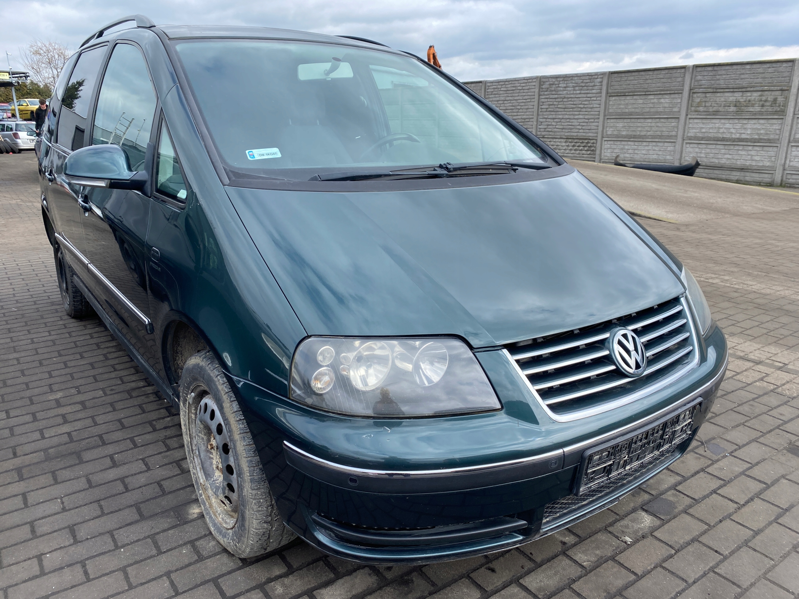 VW SHARAN FL 97-10 window bodywork side right