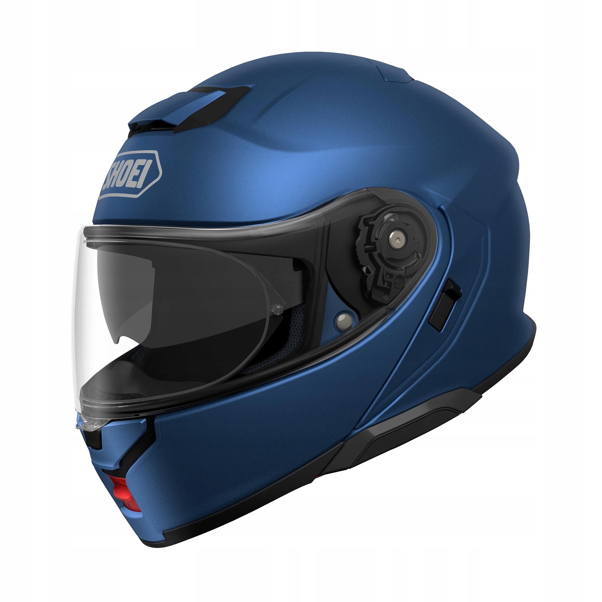 Motocyklová Prilba Čeľusťová Shoei Neotec III Matt Blue Metalic Modrá