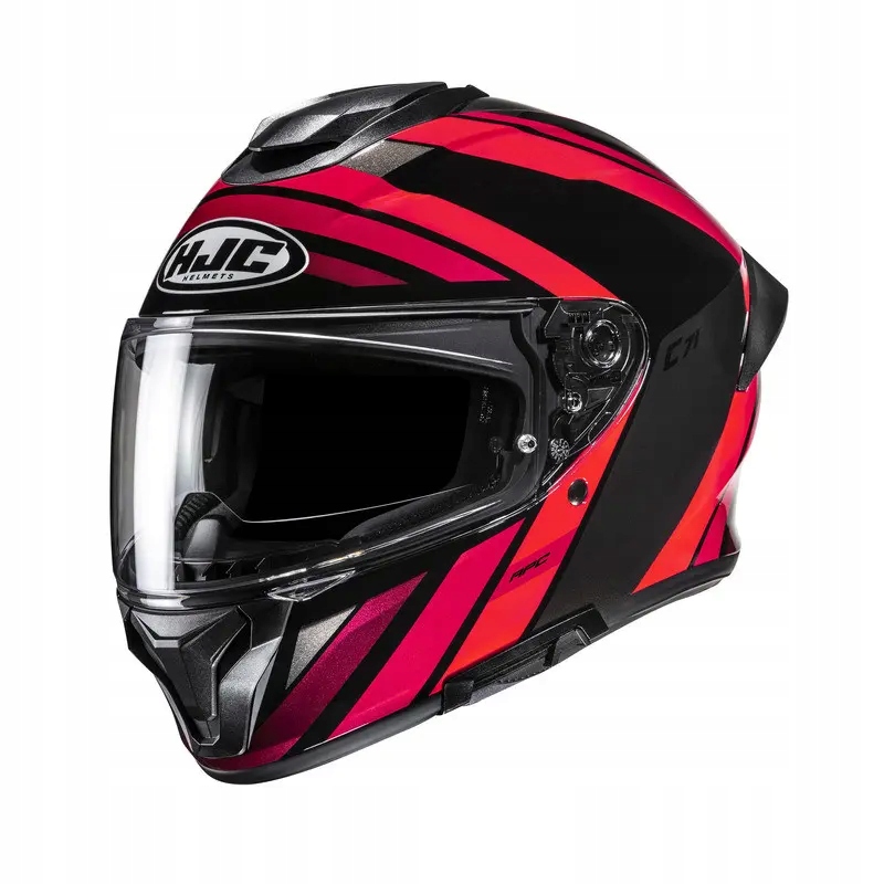 Motocyklová prilba Hjc C71 Faber Red Black M