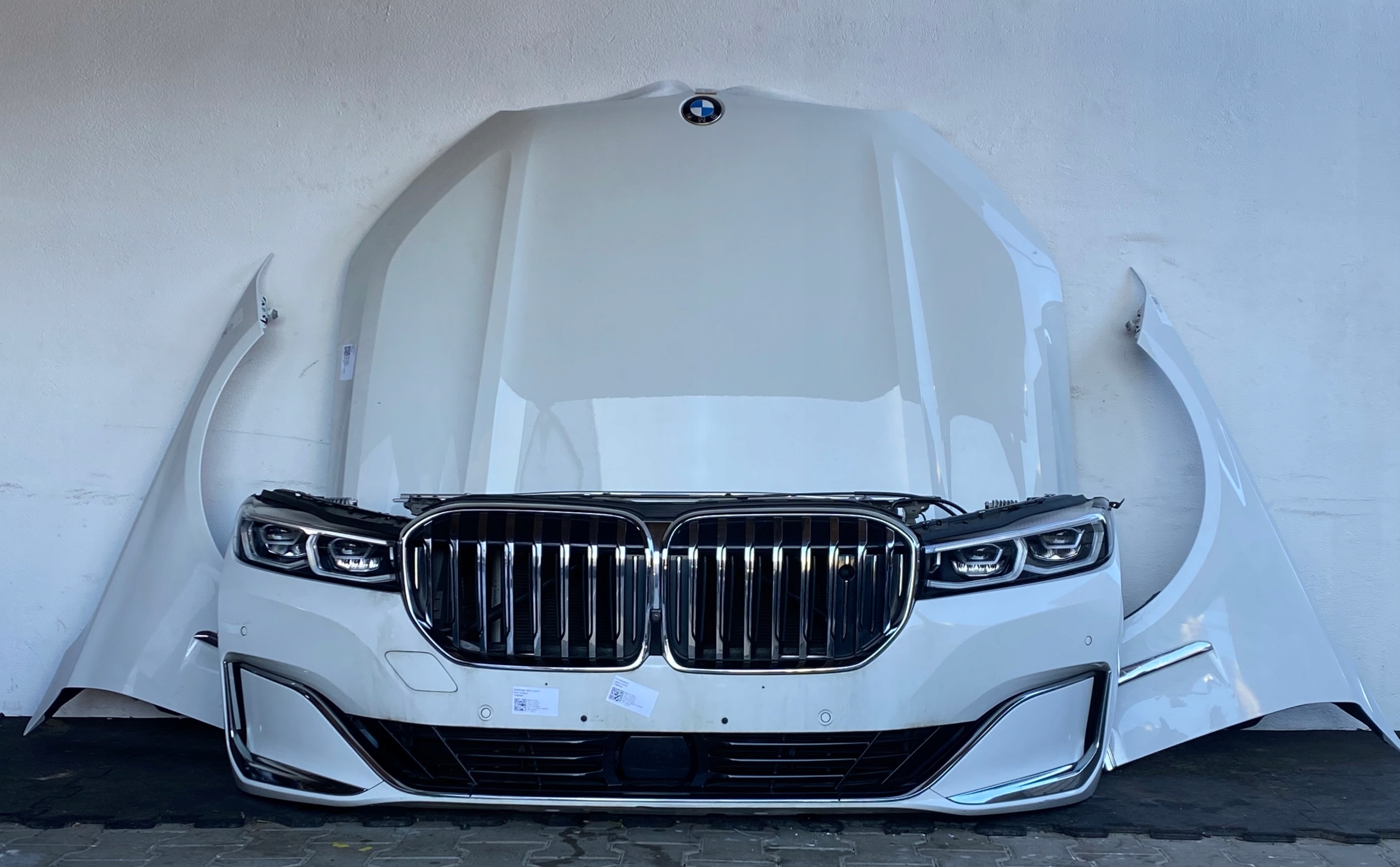 Бампер капот передняя панель фары Bmw 7 g11 g12 Lci a300