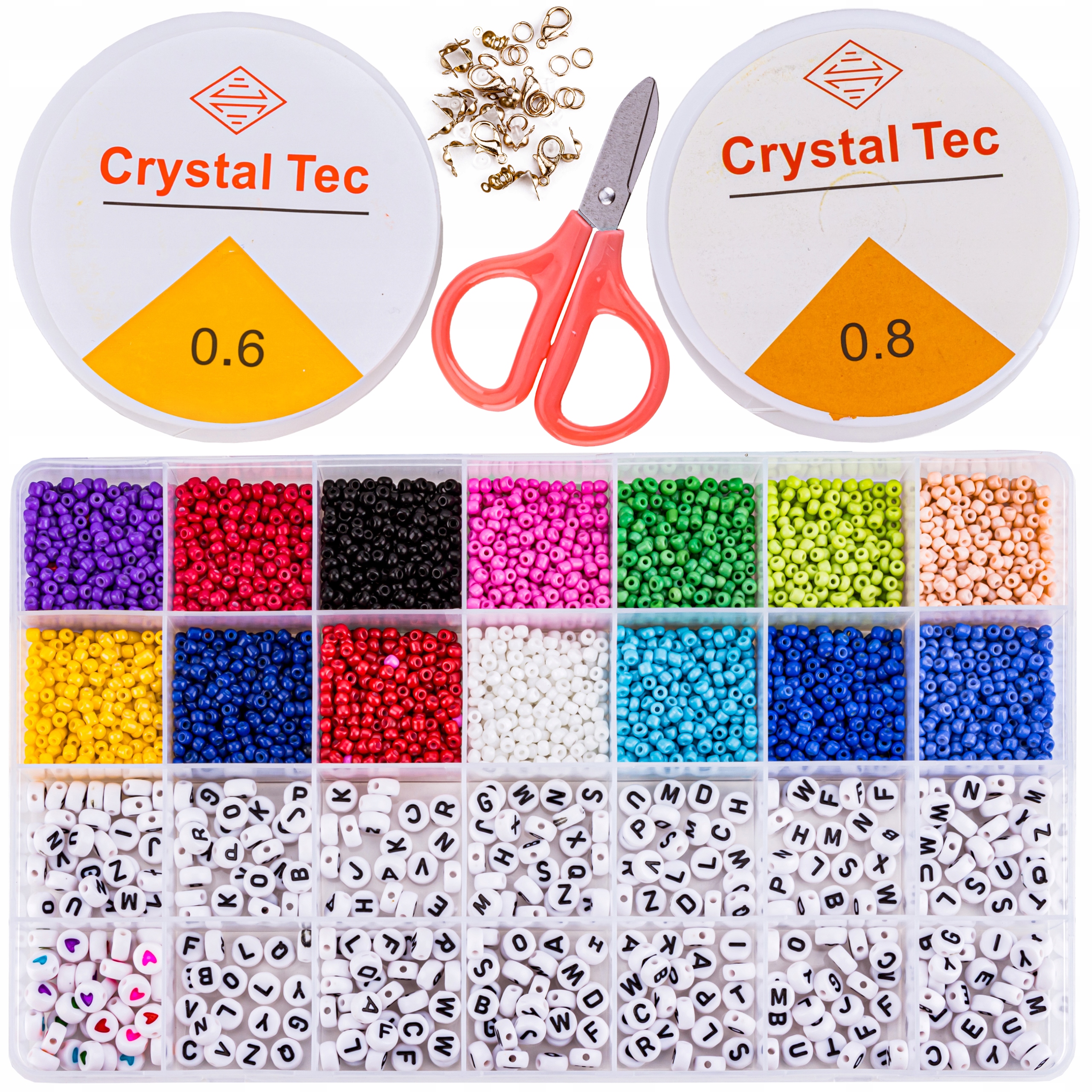 

Zestaw Koralików Do Tworzenia Biżuteri Bransoletki