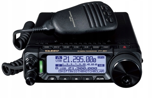 Yaesu FT-891 radiotelefon amatorski HF/6m 100W, Dsp