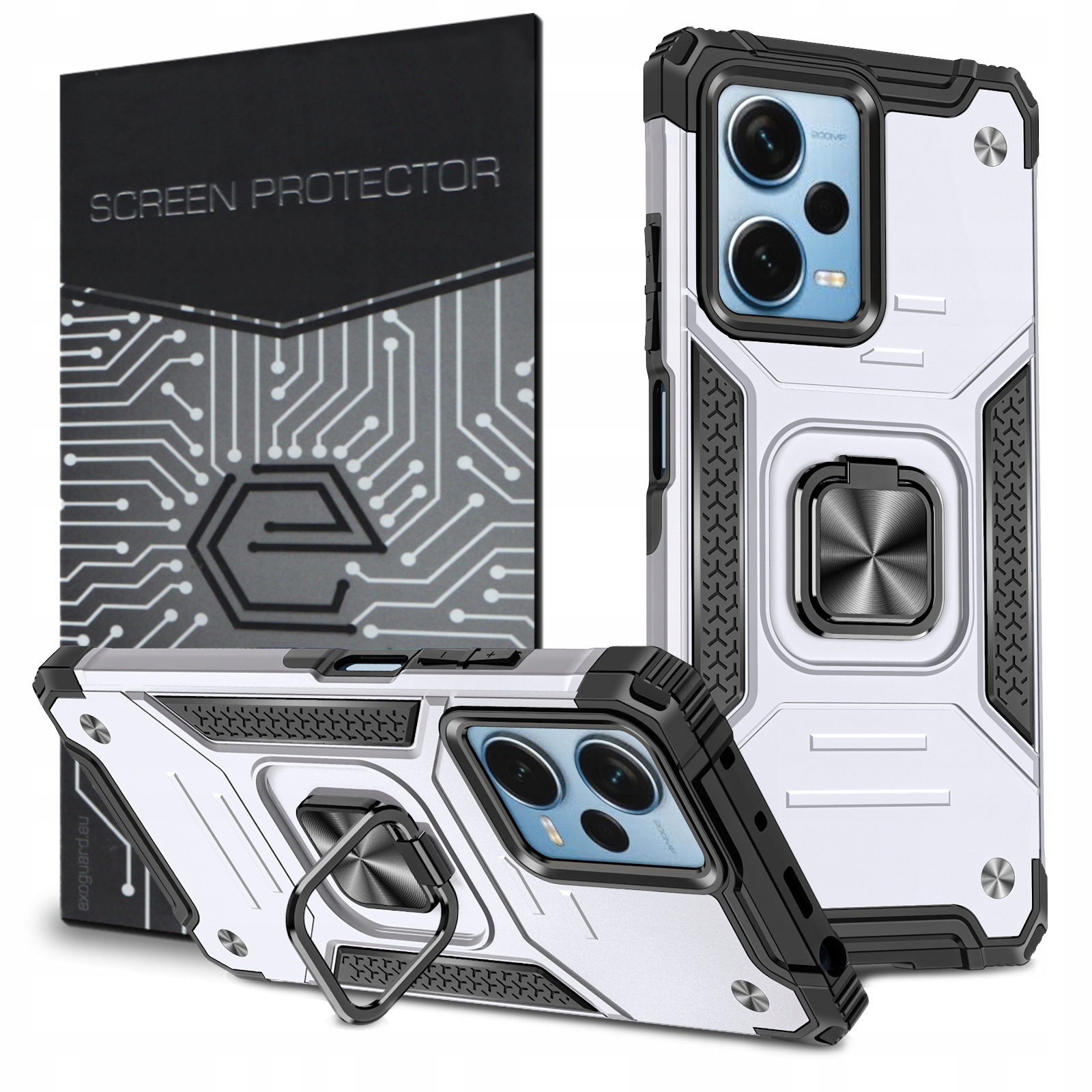 

Case Etui Pancerne+szkło do Xiaomi Poco X5 Pro 5G