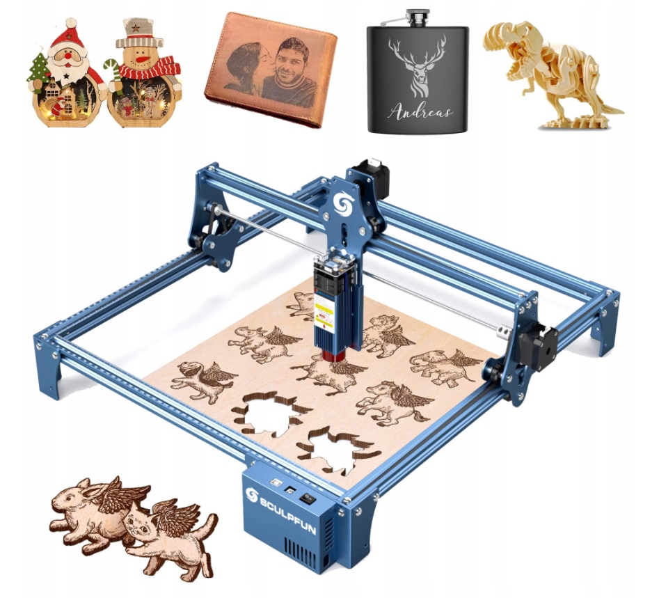 90W Maszyna do grawerowania standardowa 410x420mm Kod producenta SCULPFUN