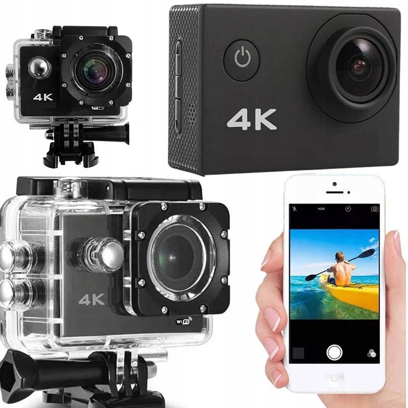 Hd Sportovní Kamera 4K Voděodolná Wifi Kamera