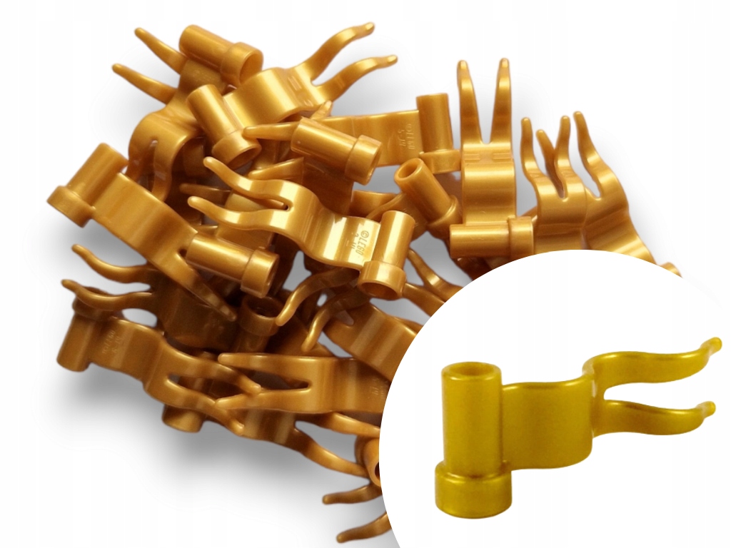 

Lego 4495b Flaga Złoty Gold 10szt