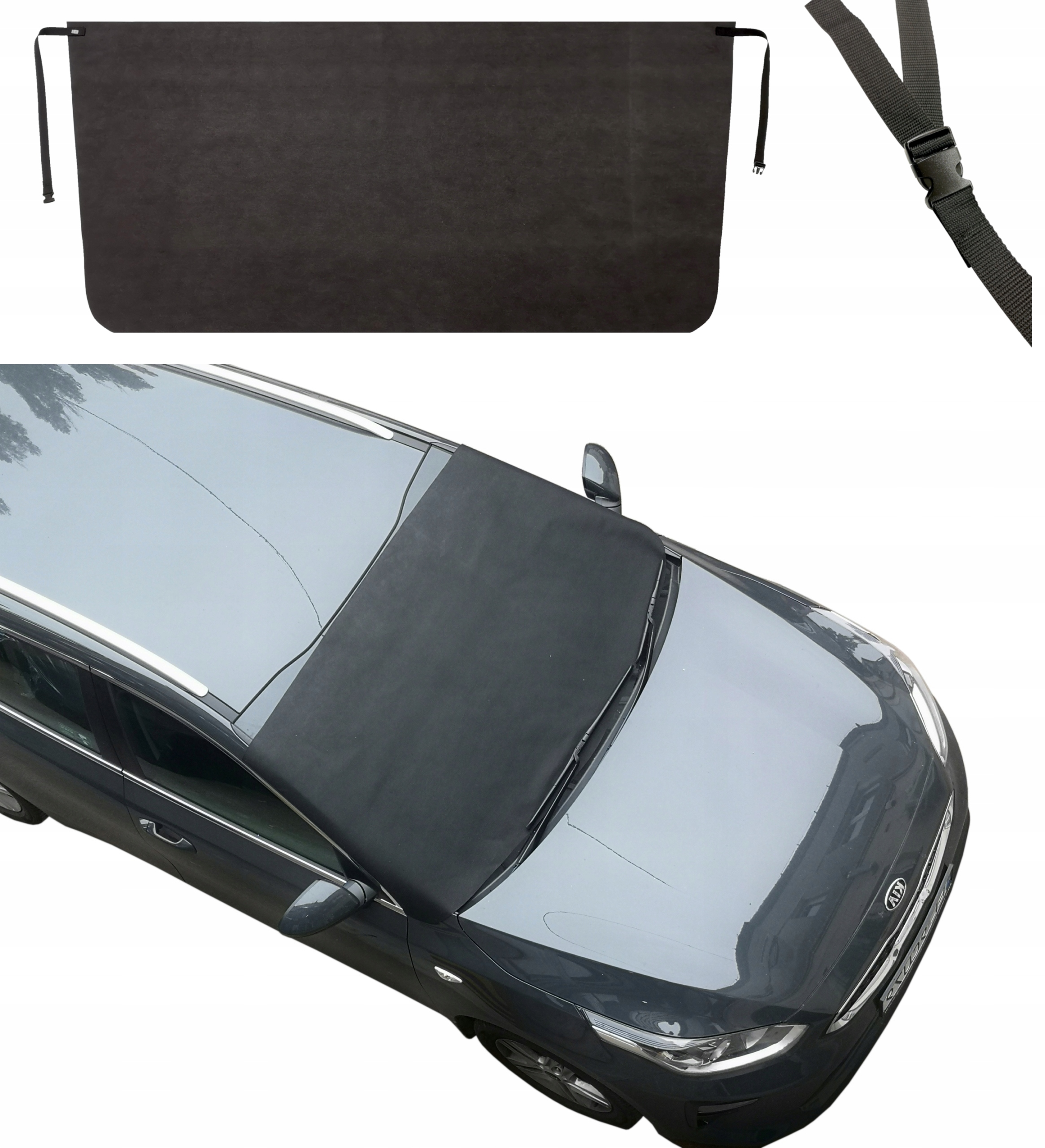 Коврик для лобового стекла 200x80