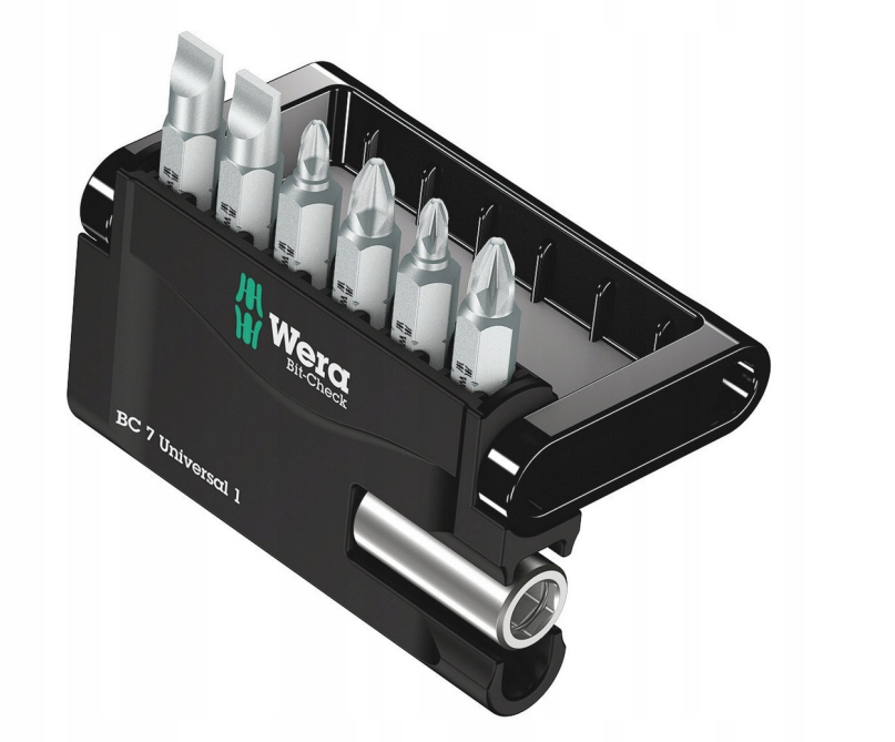 

Wera Zestaw Bitów Bit-check 7 Universal 1, 7 Cz