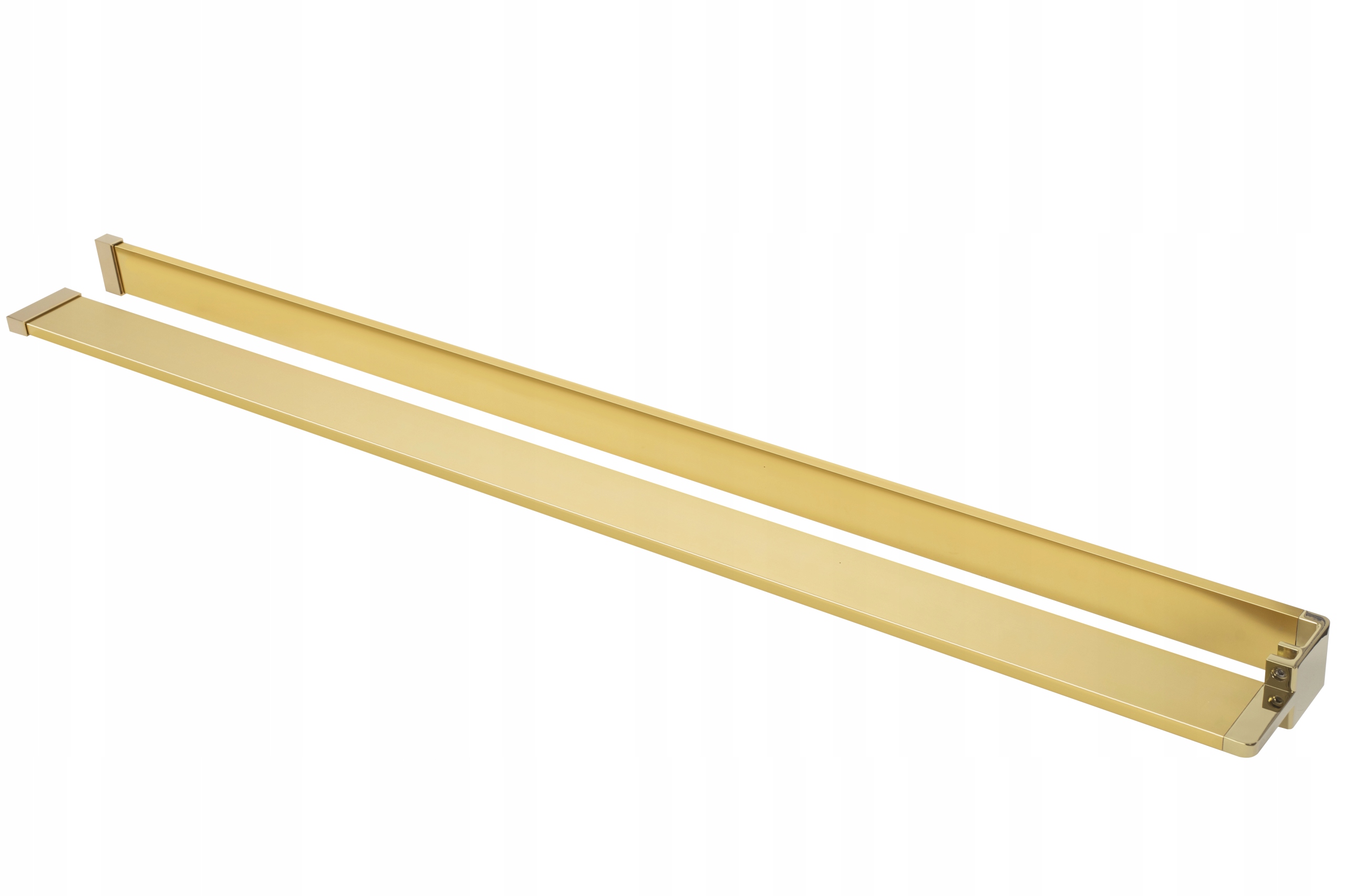 PÓŁKA WIESZAK na ręczniki EVO GOLD na ściankę REA Typ gałka (rączka, klamka)