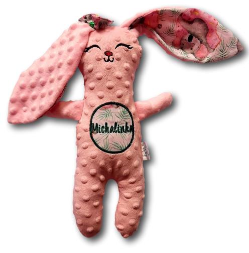 

Zając zajączek na roczek z imieniem imię