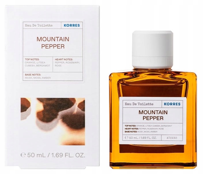 Korres Mountain Pepper Toaletní Voda 50 ml