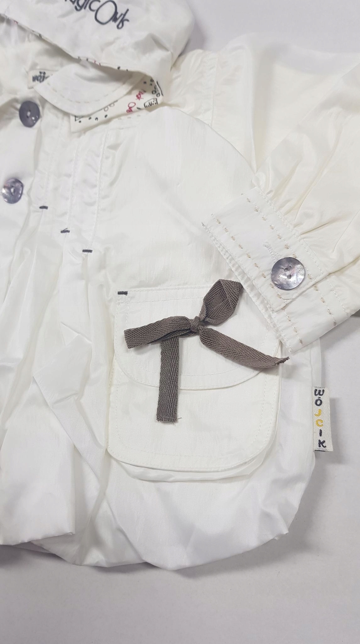 WÓJCIK KURTKA PŁASZCZYK MAGICZNE SOWY ROZ. 74, 80 Marka Wójcik