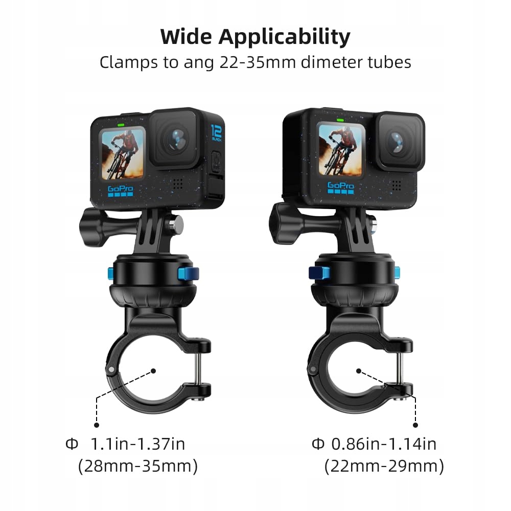 Magnetyczny Uchwyt Na Kierownicę GoPro Osmo Amortyzowany SUREWO — miniatura 6