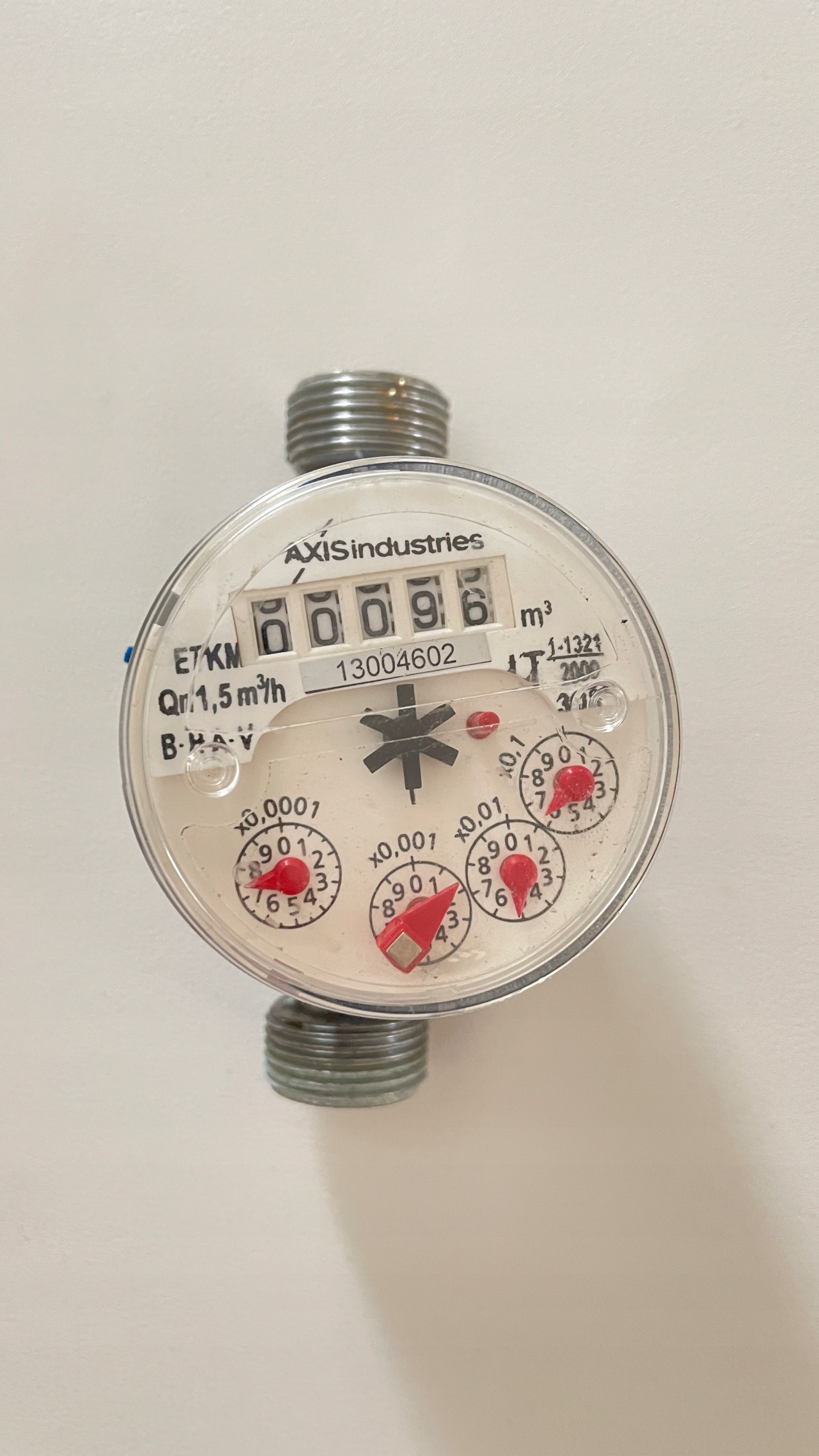 Wodomierz, zimny, d15, L110