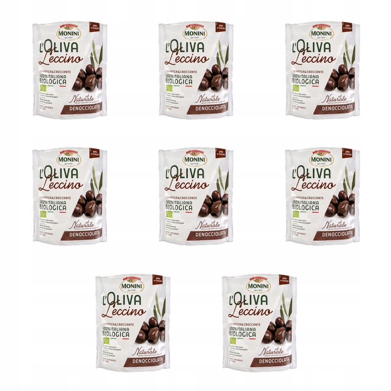 Monini oliwki Leccino 150g X8