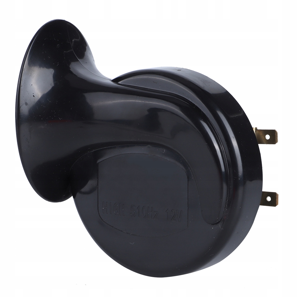 Klakson Motocyklowy 12V Czarny 110dB 25 W