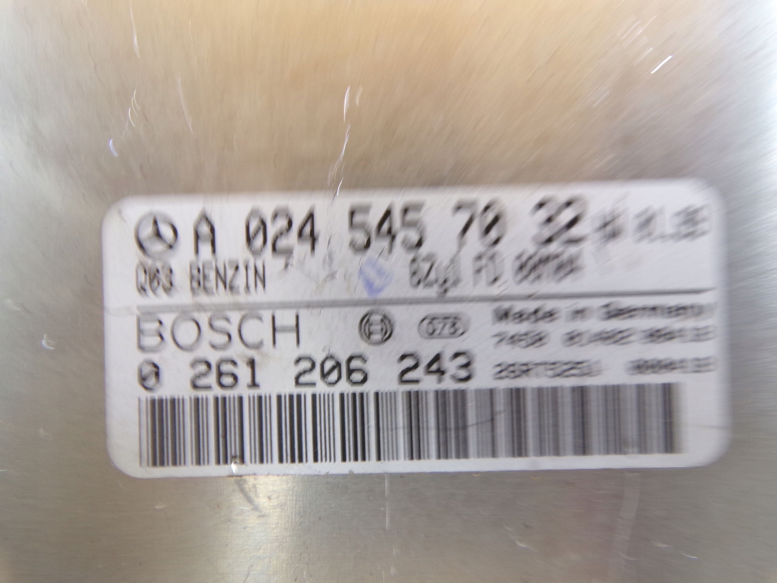 running board STARTOWY MERCEDES W203 3.2b A0245457032